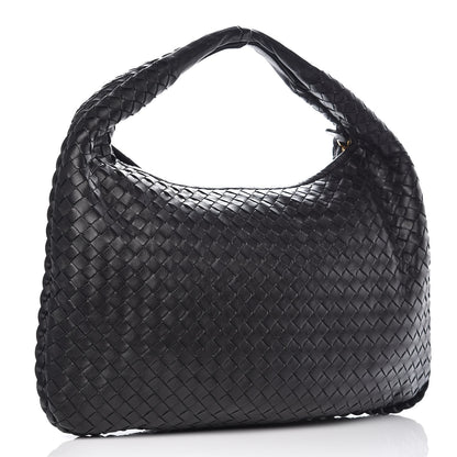 Bottega Veneta Nappa Intrecciato Medium Veneta Hobo Black 3 of 10