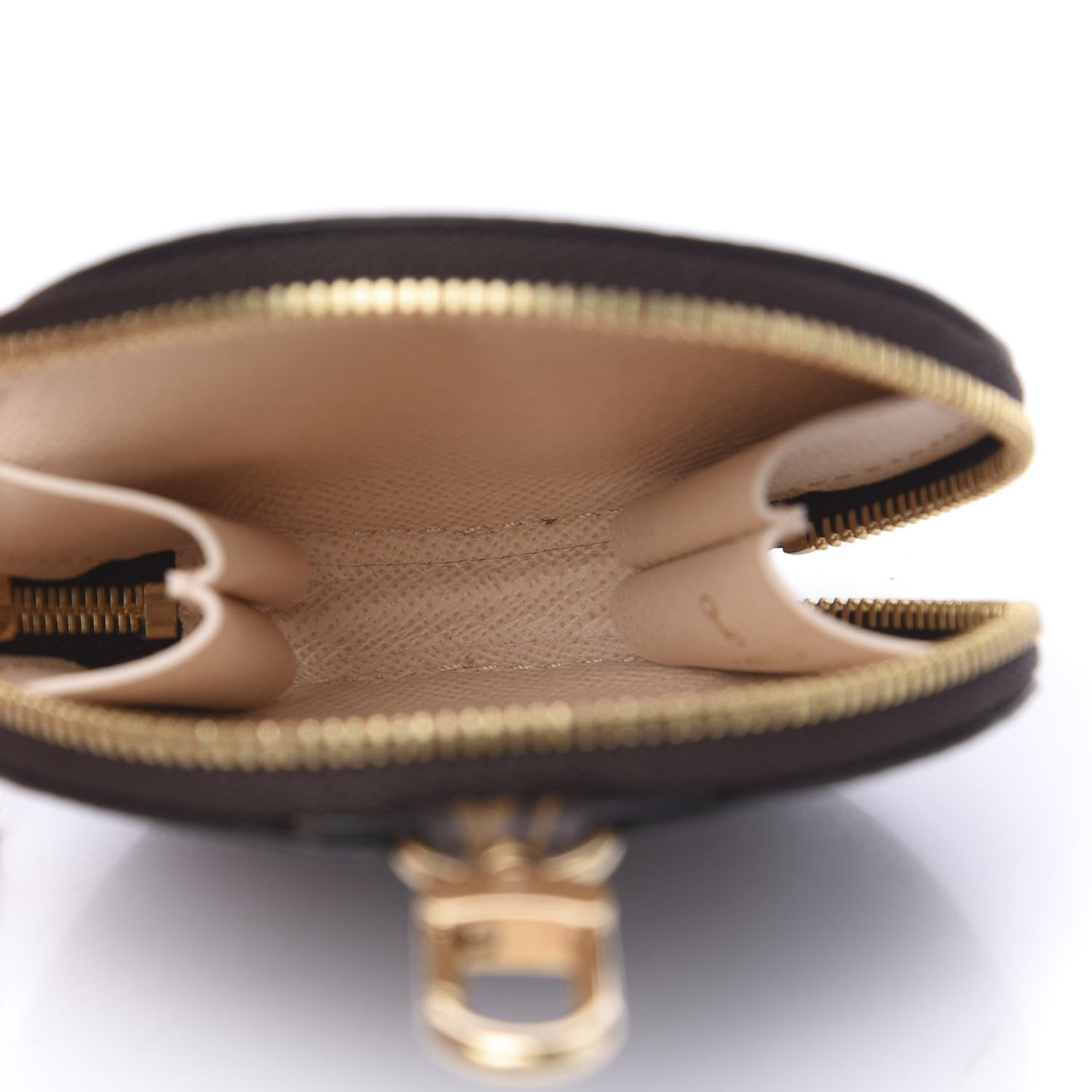 Louis Vuitton Monogram Multi Pochette Accessories Round Coin Purse 4 of 6