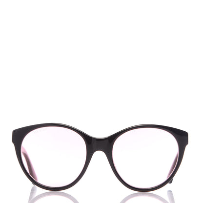 Gucci Crystal Round Frame Sunglasses GG 0419S Black 2 of 9