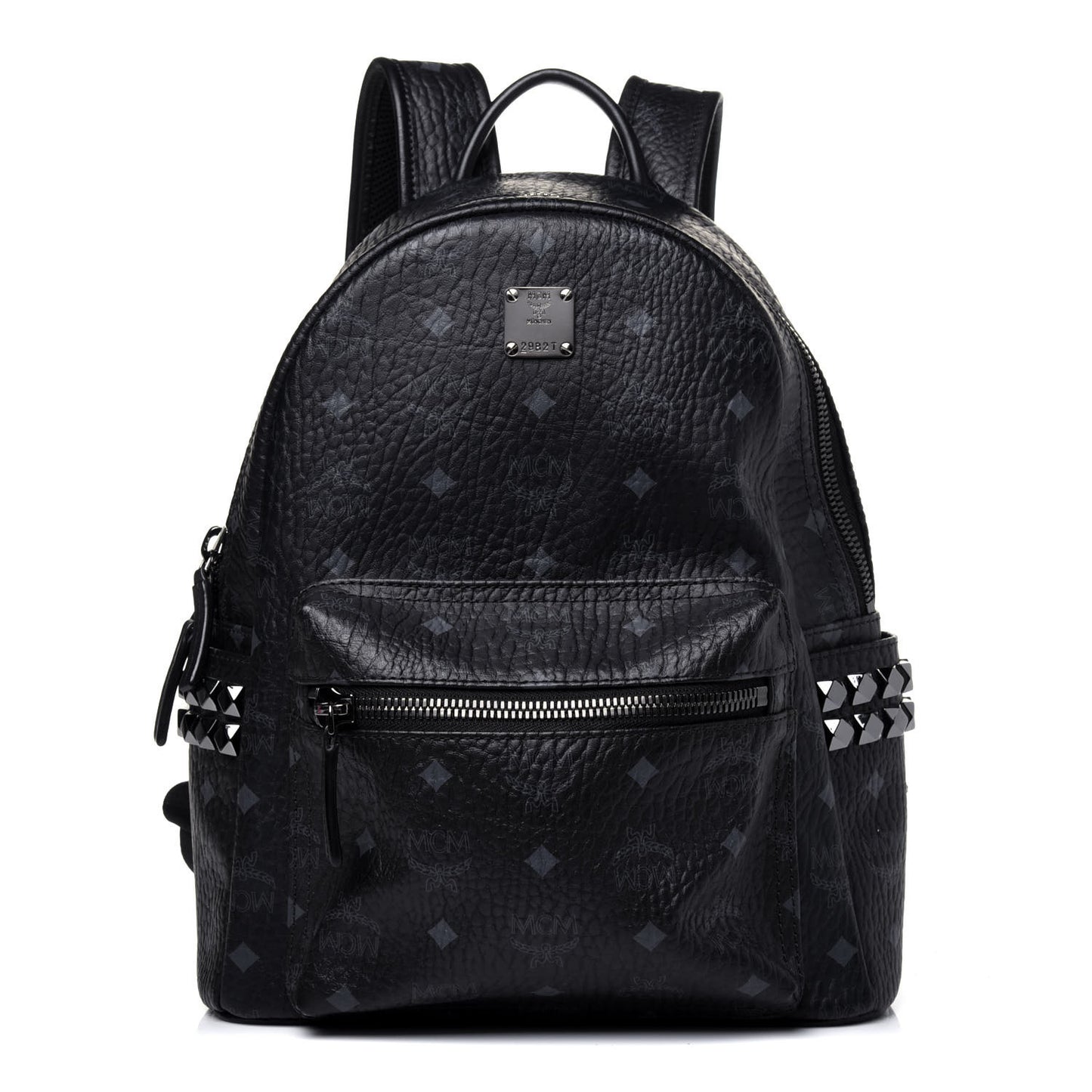 Visetos Small Side Stud Stark Backpack Black