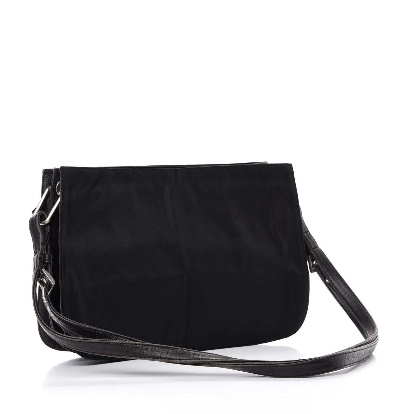 Tessuto Nylon Shoulder Bag Black