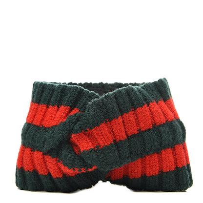 Gucci Wool Knit Web Headband M 1 of 5