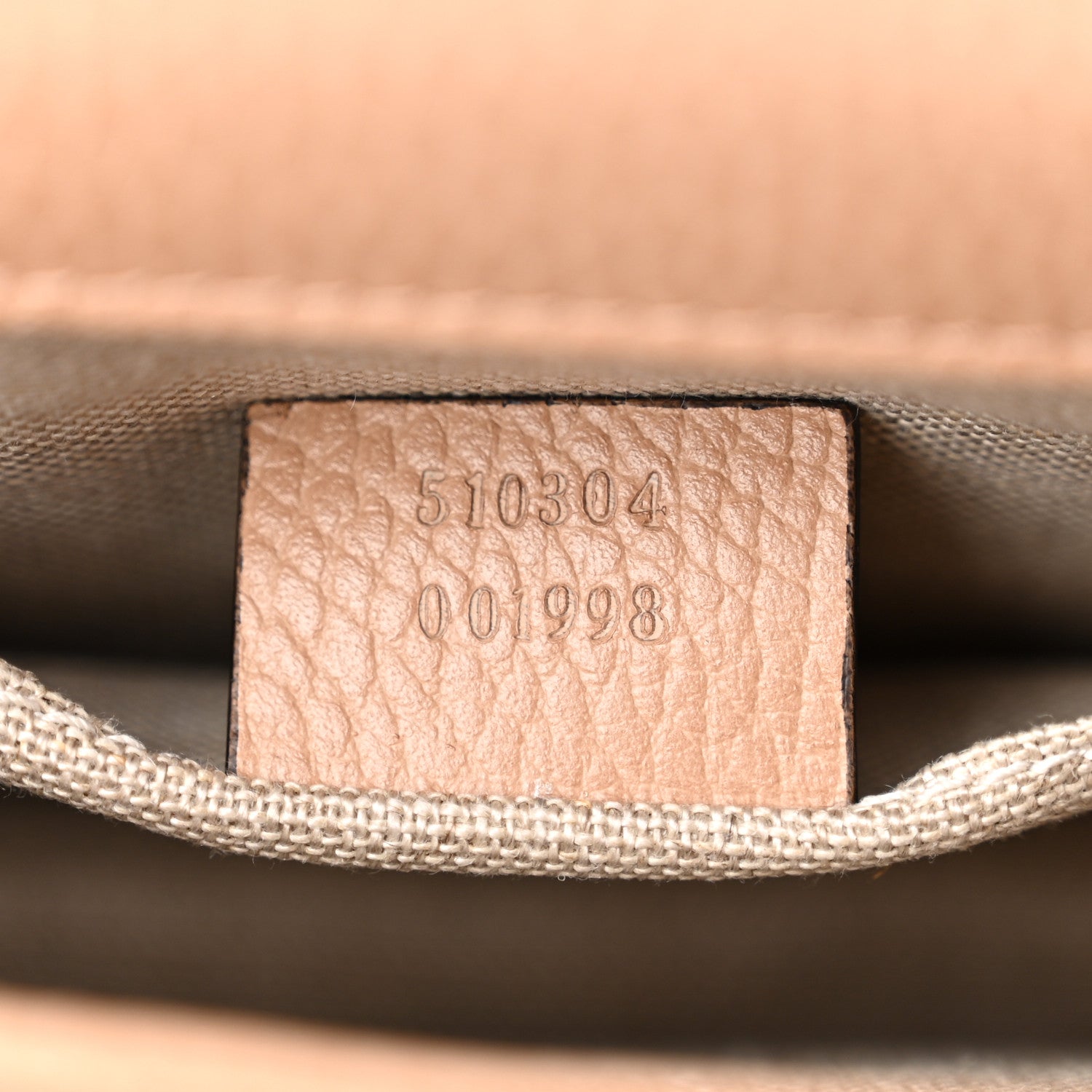 Gucci Dollar Calfskin Small Interlocking G Shoulder Bag Camelia 7 of 10