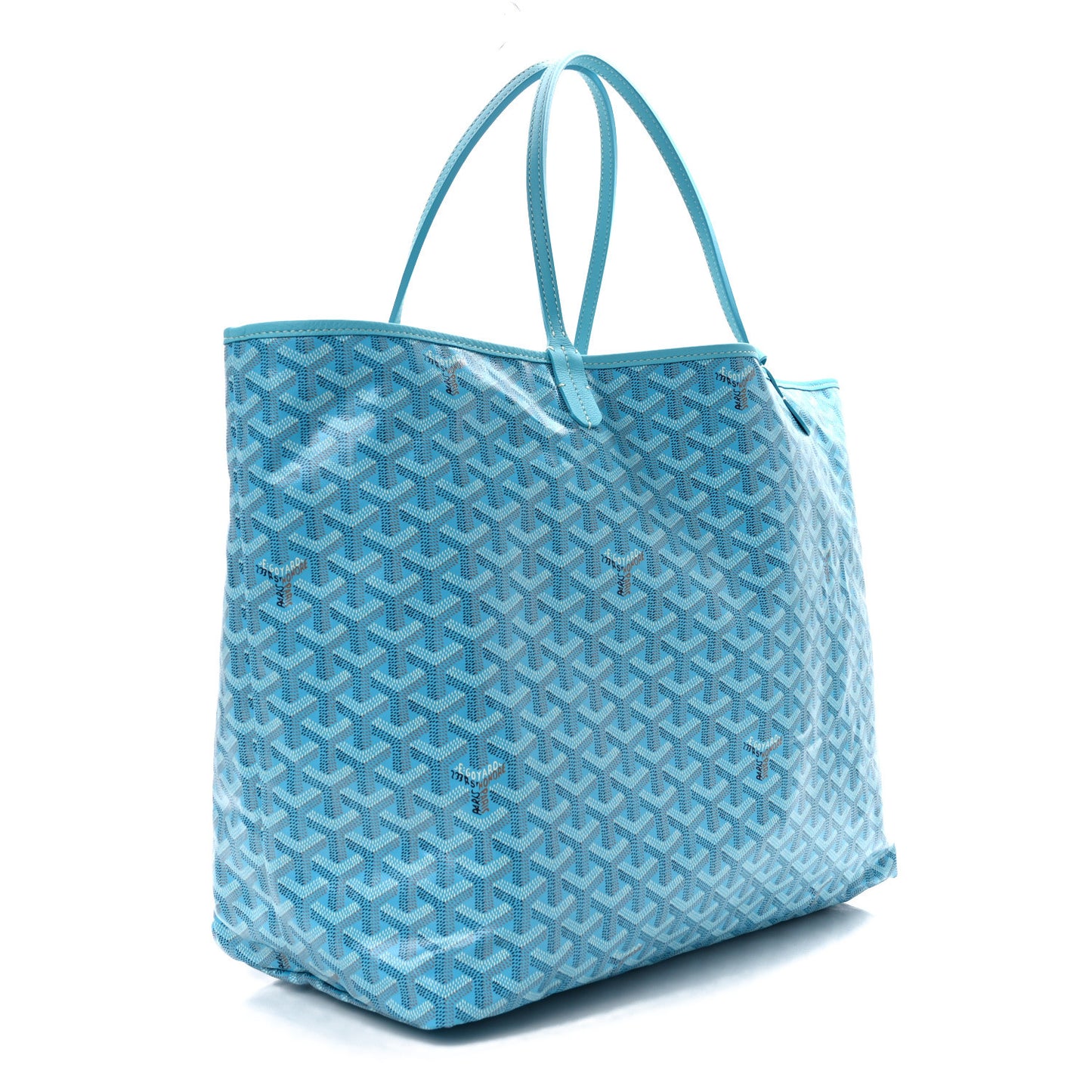 Goyardine Saint Louis GM Balise Beach Towel Set Turquoise