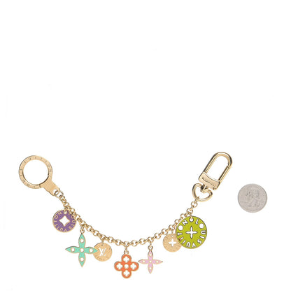 Louis Vuitton Enamel Looping Key Chain Bag Charm Multicolor 2 of 3