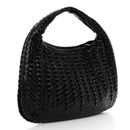 Bottega Veneta Nappa Intrecciato Medium Tornabuoni Hobo Black 3 of 9