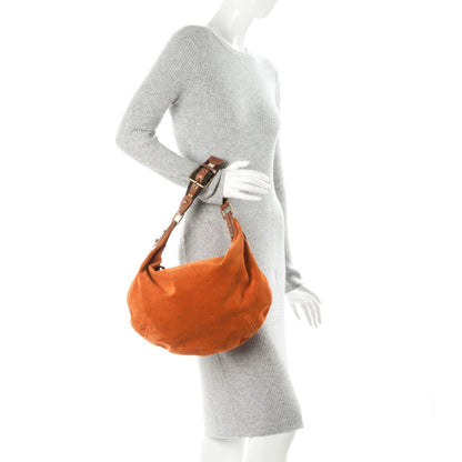 Louis Vuitton Suede Mahina Onatah GM Orange 2 of 7