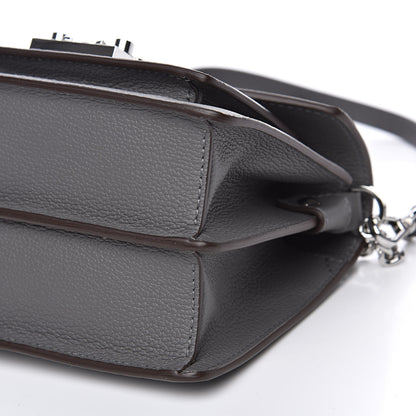 MCM Park Avenue Calfskin Mini Patricia Crossbody Bag Charcoal 9 of 9