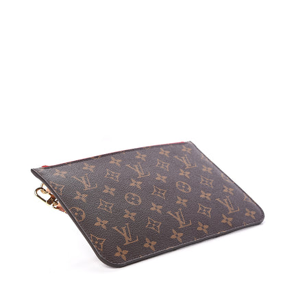 Louis Vuitton Monogram Neverfull MM GM Pochette Cherry 3 of 5