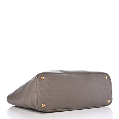 Prada Vitello Daino Side Pocket Tote Argilla 4 of 7