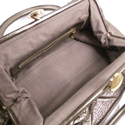 Marc Jacobs Metallic Bronze Patchwork Stam 9 of 11