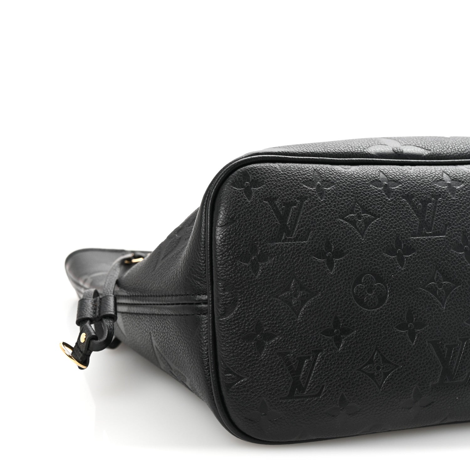 Louis Vuitton Empreinte Monogram Giant Neverfull MM Black 9 of 10