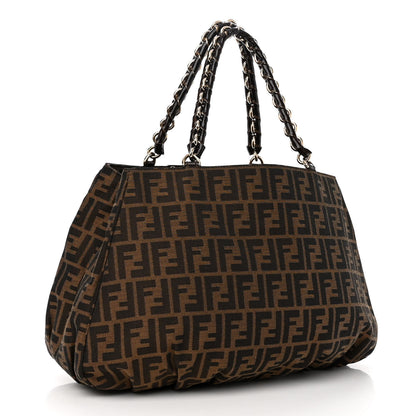 Fendi Zucca Mia Tote Tobacco 3 of 10