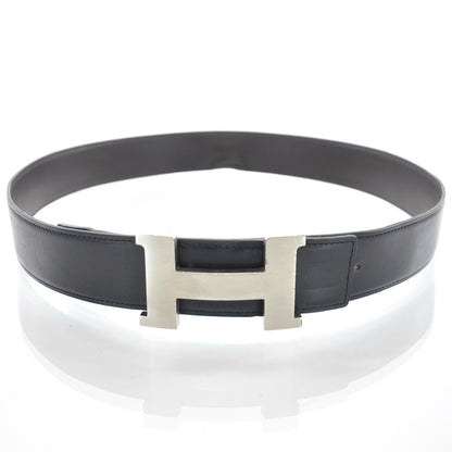 Hermes Leather Reversible H Belt 100 Mens 1 of 4