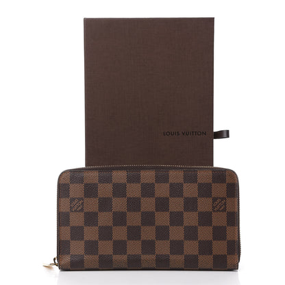 Louis Vuitton Damier Ebene Zippy Organizer Wallet 11 of 11
