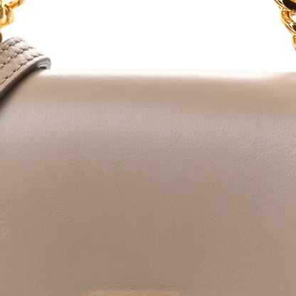 Chloe Shiny Calfskin Mini Annie Shoulder Bag Motty Grey 8 of 13