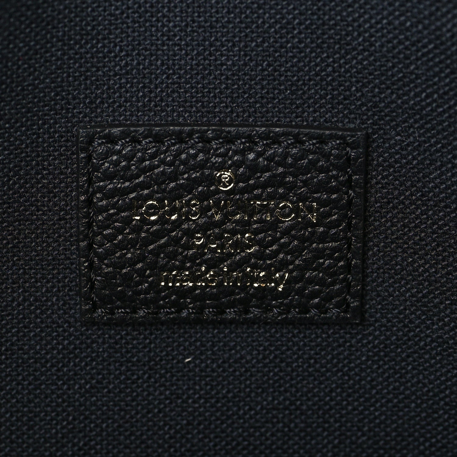 Louis Vuitton Empreinte Pochette Felicie Chain Wallet Black 7 of 7