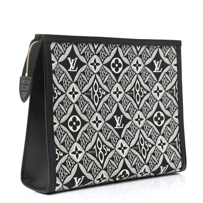 Louis Vuitton Jacquard Since 1854 Toiletry Pouch 26 Gray 3 of 7