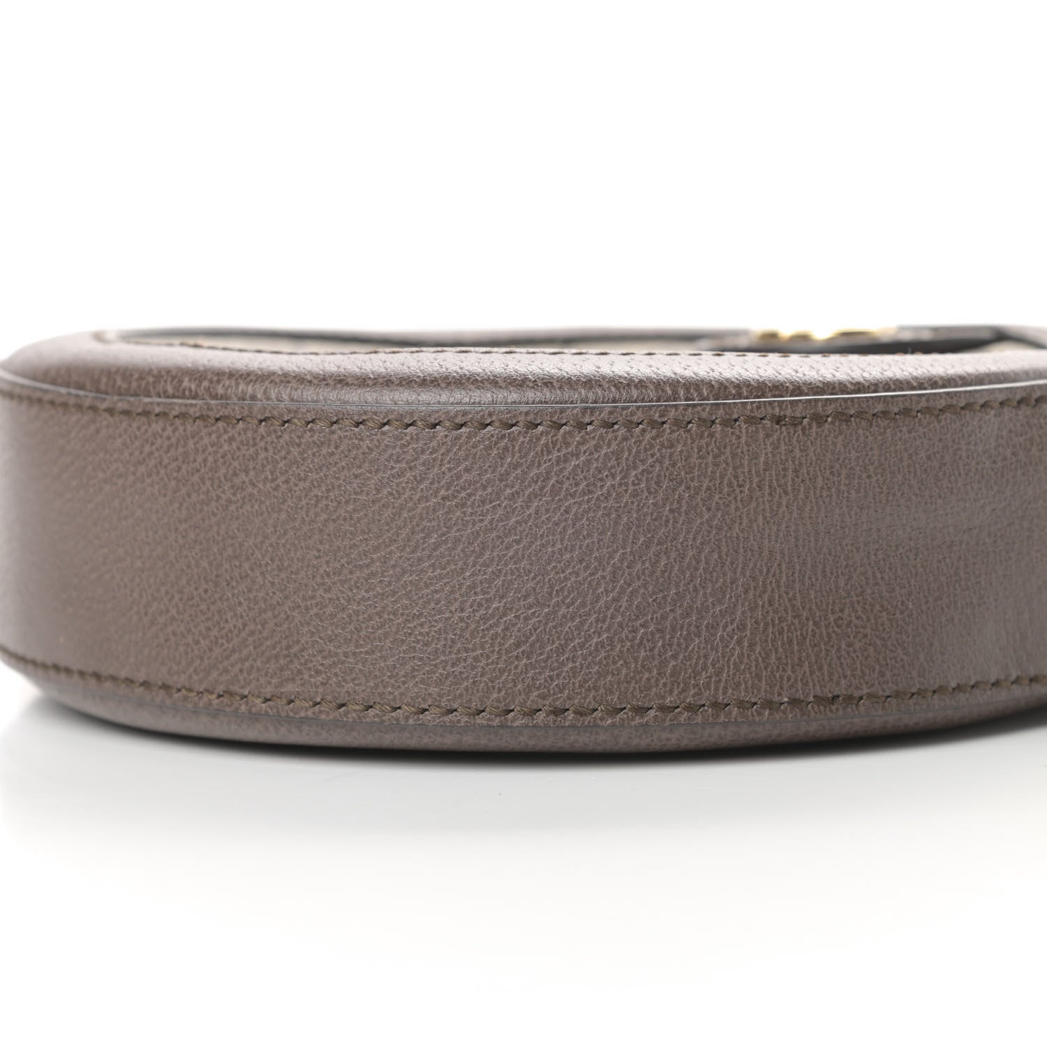 Gucci GG Supreme Monogram Web Mini Ophidia Round Shoulder Bag Brown 10 of 10