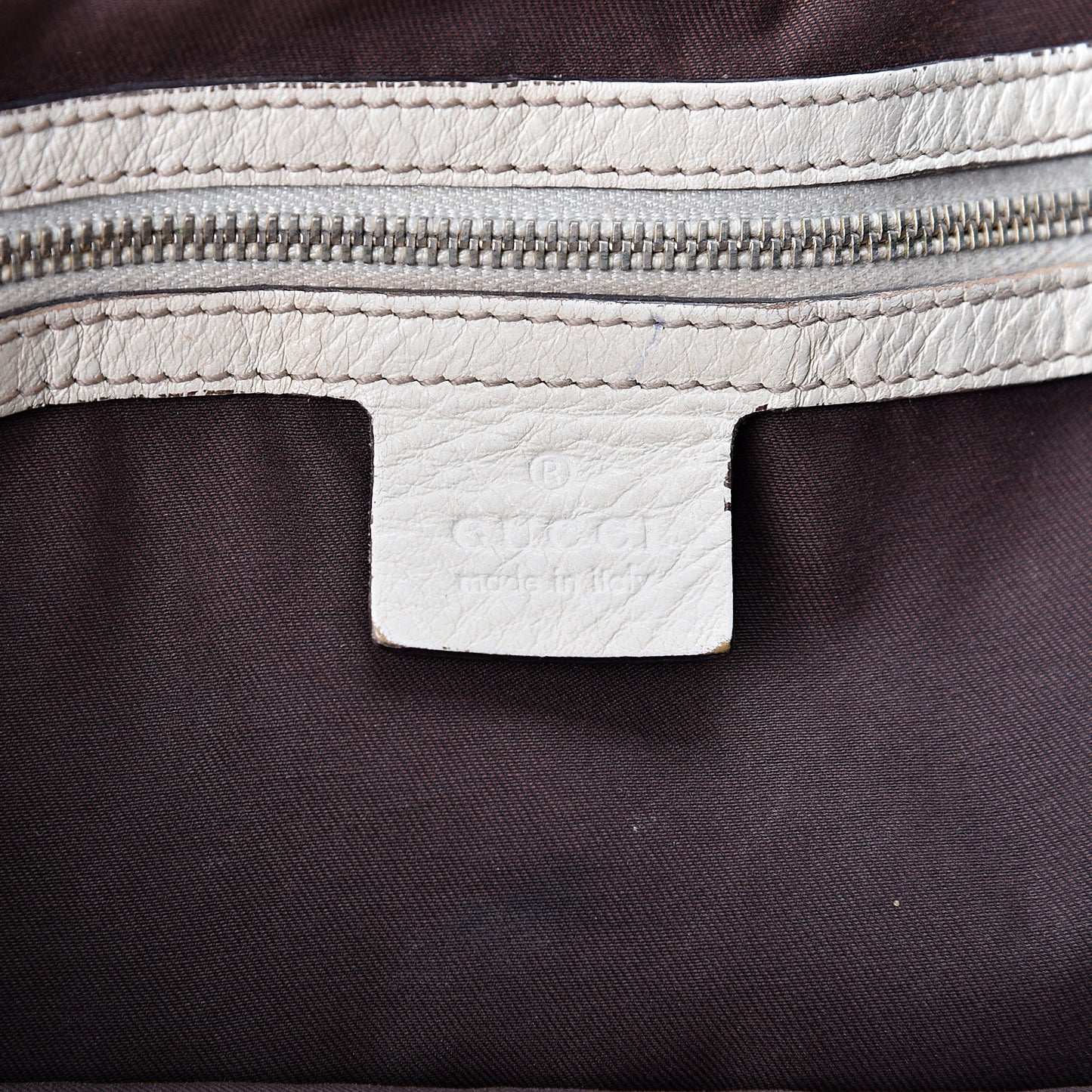 Monogram Small Pelham Shoulder Bag Off White