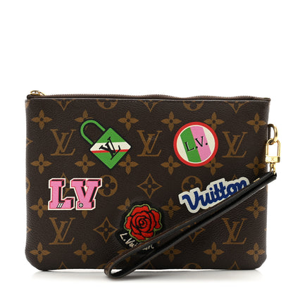 Louis Vuitton Monogram Travel Stickers City Pouch 1 of 9