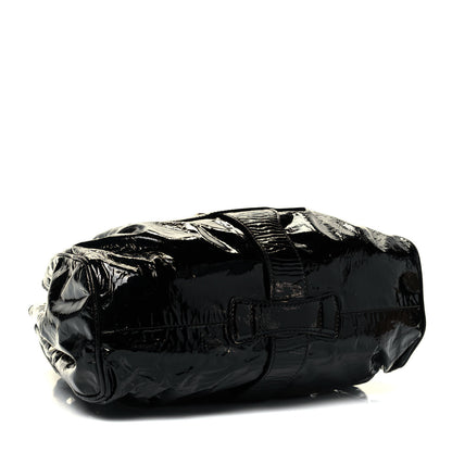 Jimmy Choo Crushed Patent Ramona Black 4 of 9