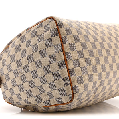 Louis Vuitton Damier Azur Speedy 30 9 of 10