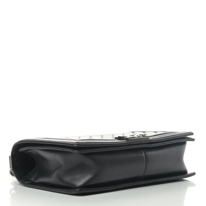 Chanel Lambskin Quilted New Medium Boy Flap Black 3 of 6