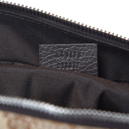 Gucci Monogram Dollar Calfskin Large Camera Case Beige Ebony Testa di Moro Marrone Scuro 7 of 11