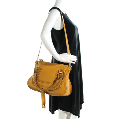 Chloe Calfskin Small Marcie Satchel Sunray 2 of 8