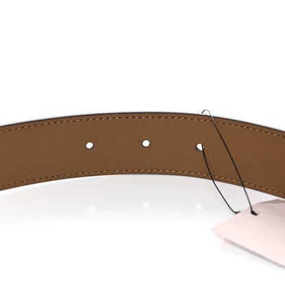 Gucci Calfskin Zumi 30mm Belt 85 34 Friky Taupe 4 of 4