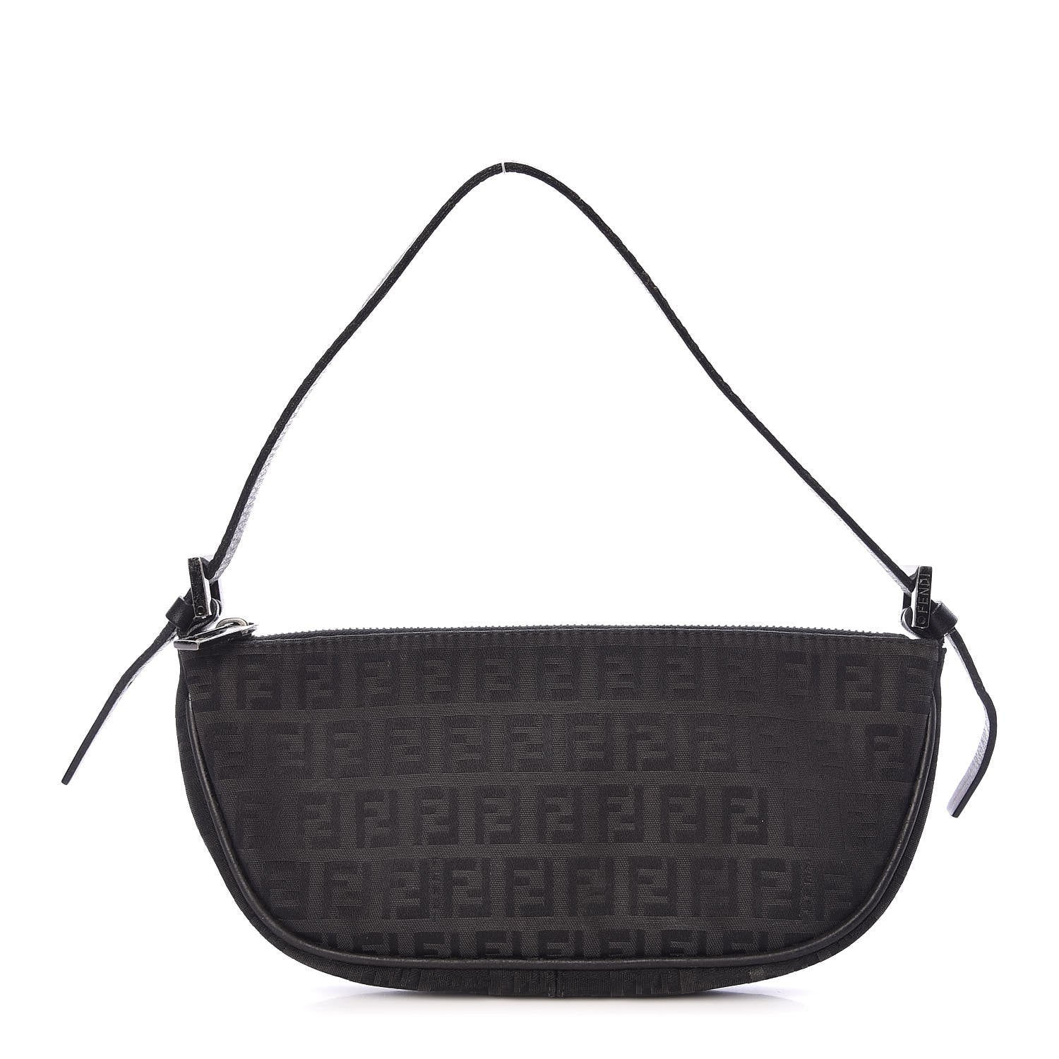 Fendi Zucchino Pochette Black 1 of 9