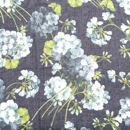 Gucci Modal Silk New Bloom Square Scarf Midnight Blue Sky Blue 3 of 5