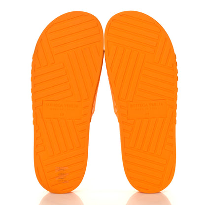 Bottega Veneta Rubber The Slider Sandals 39 Tangerine 5 of 8