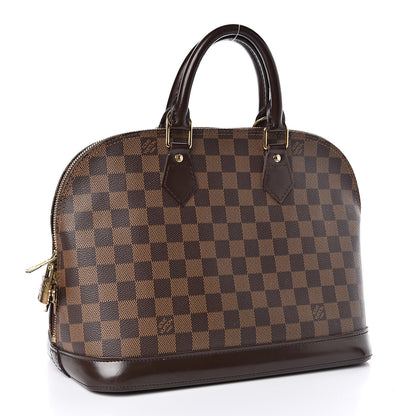 Louis Vuitton Damier Ebene Alma PM 3 of 13