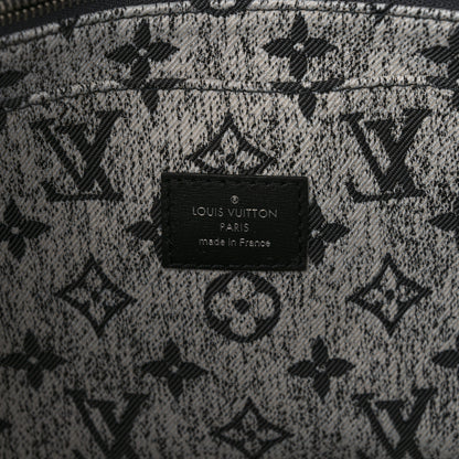 Louis Vuitton Monogram Jacquard Denim Onthego MM Black 6 of 9