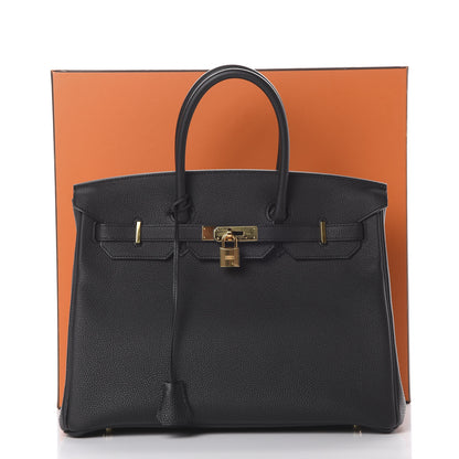 Hermes Togo Birkin 35 Black 12 of 12