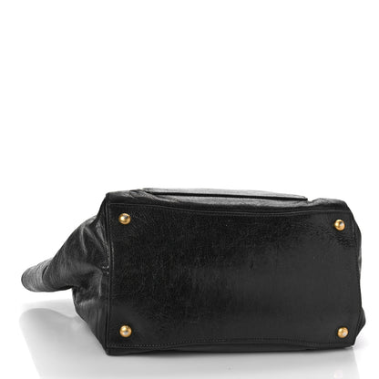 Prada Vitello Shine Tote Black 4 of 9