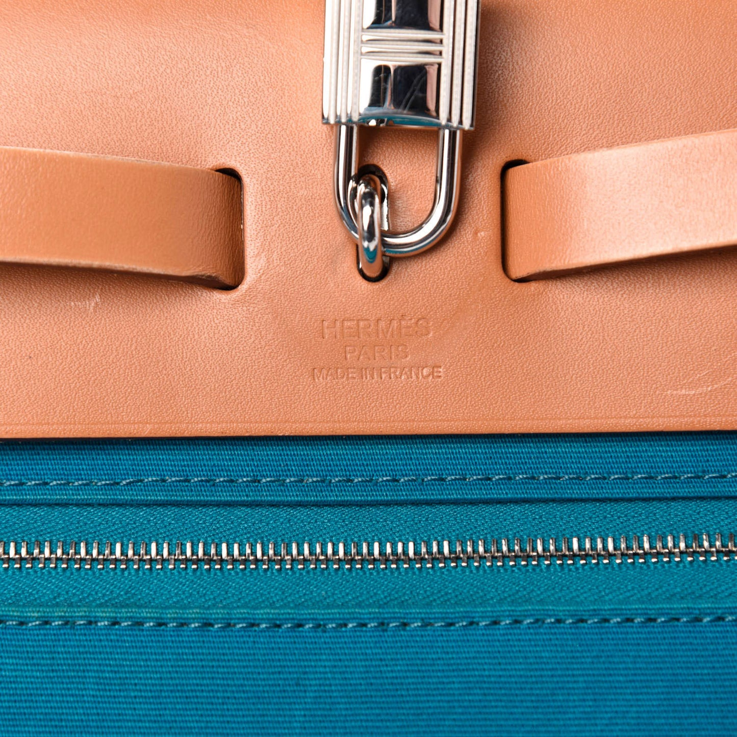 Vache Hunter Toile Herbag Zip 31 PM Bleu Natural