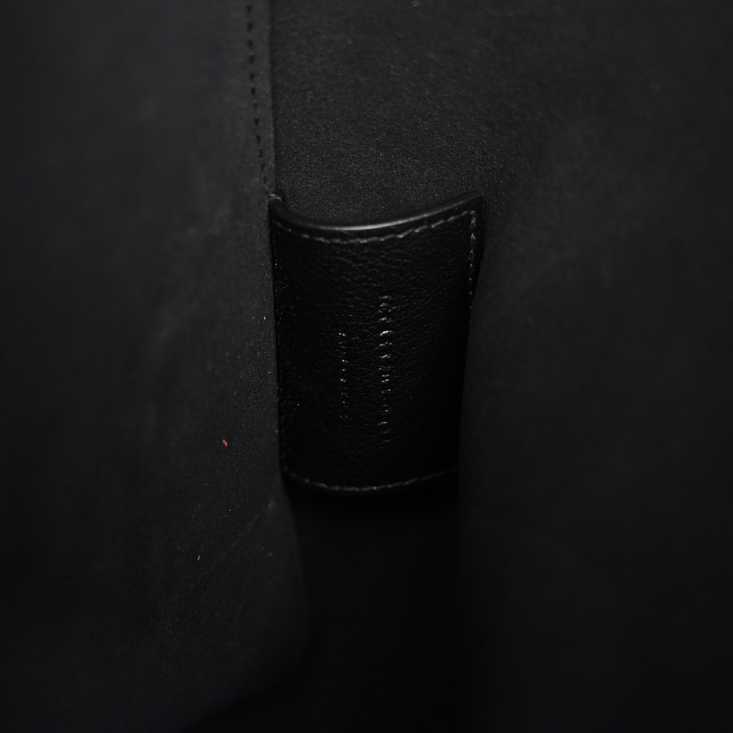 Calfskin North-South Shopping Tote Black