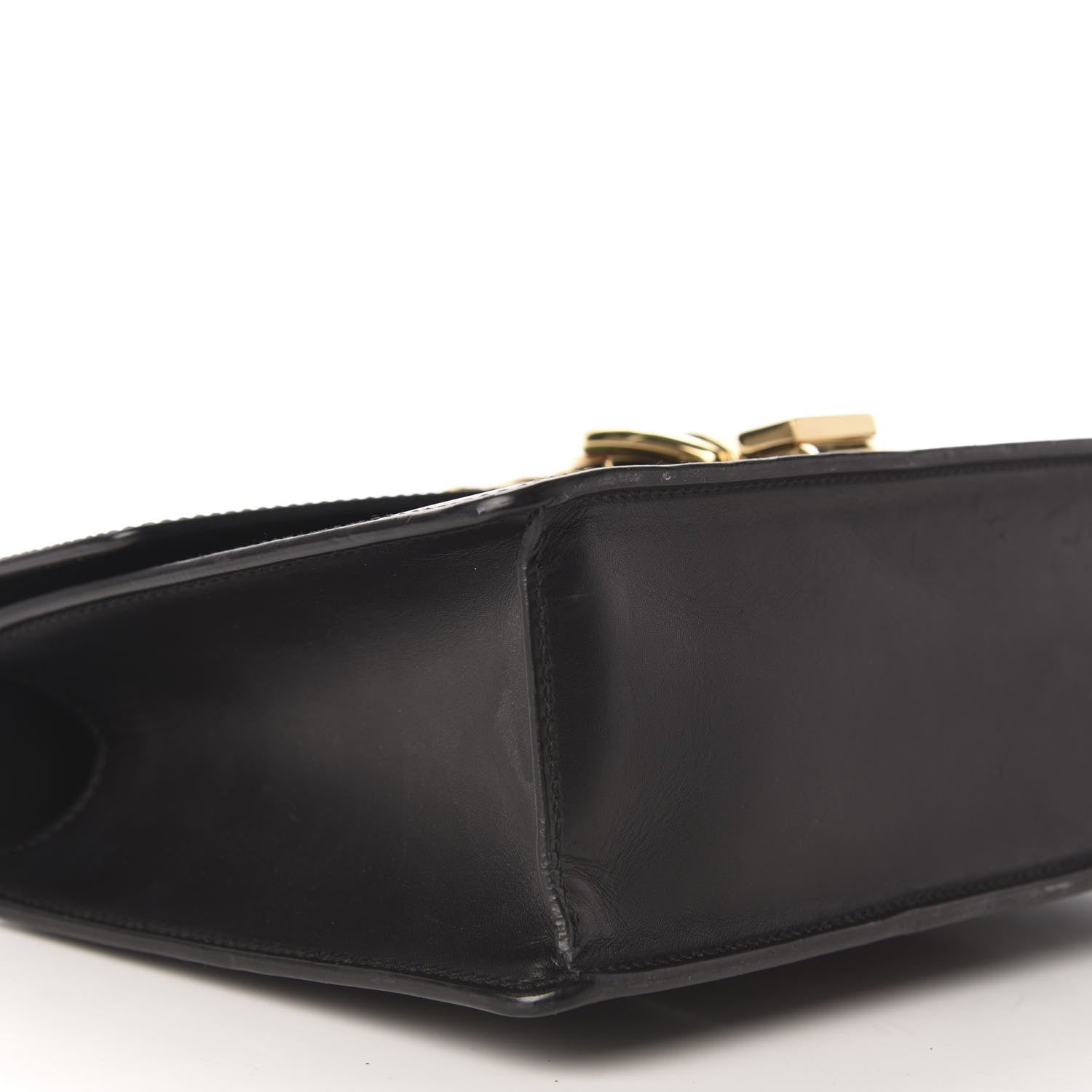 Gucci Calfskin Small Sylvie Shoulder Bag Black 8 of 11