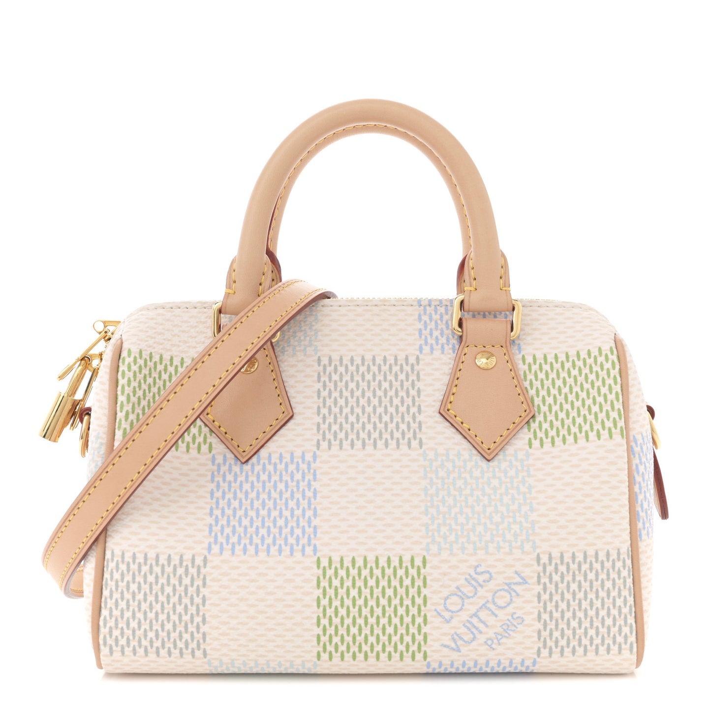Damier Giant Speedy Bandouliere 20 Pistachio