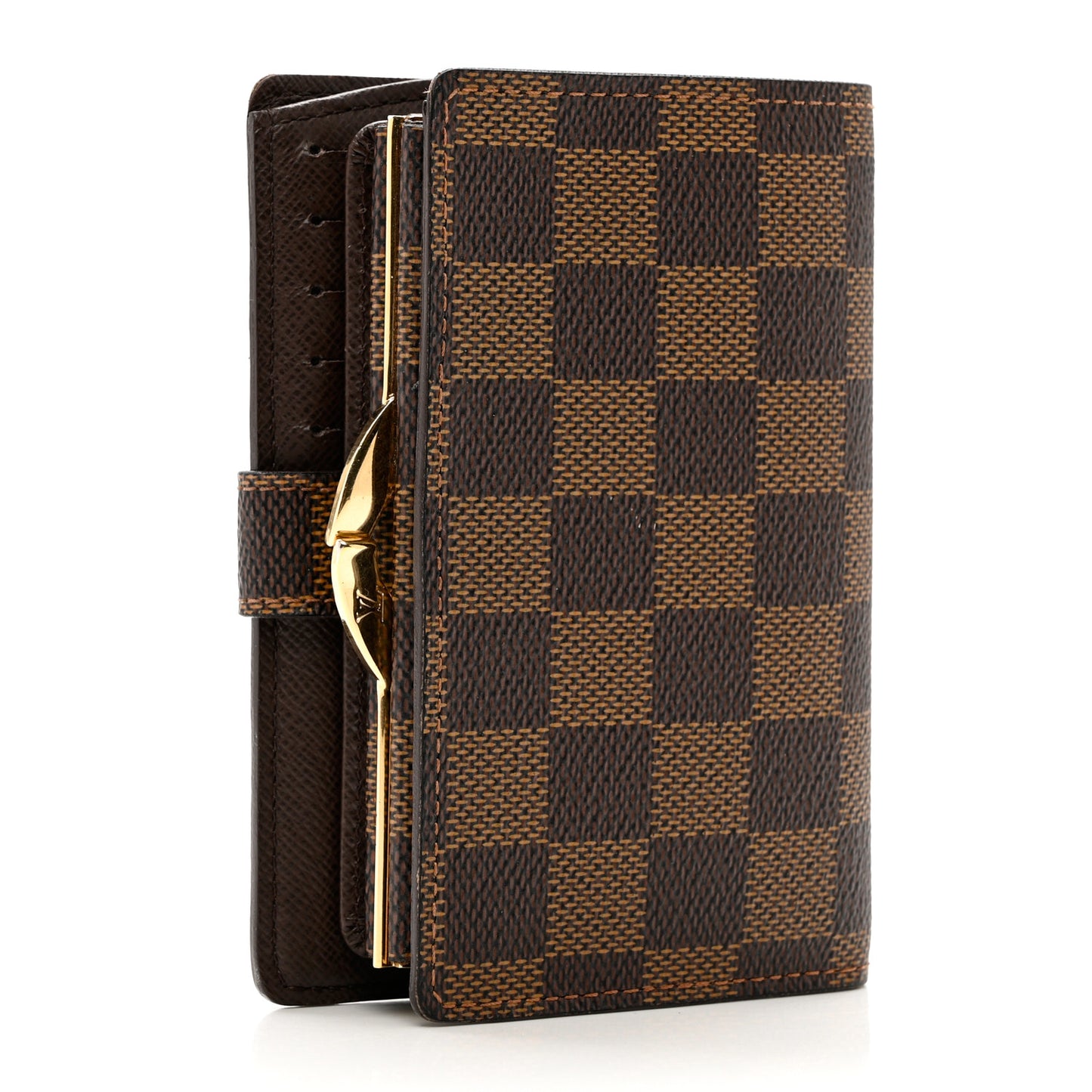 Damier Ebene French Purse Wallet