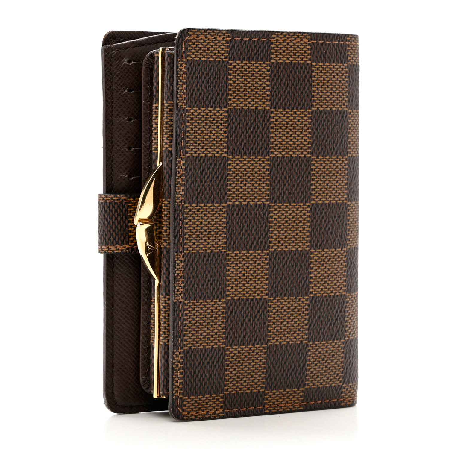 Louis Vuitton Damier Ebene French Purse Wallet 3 of 7