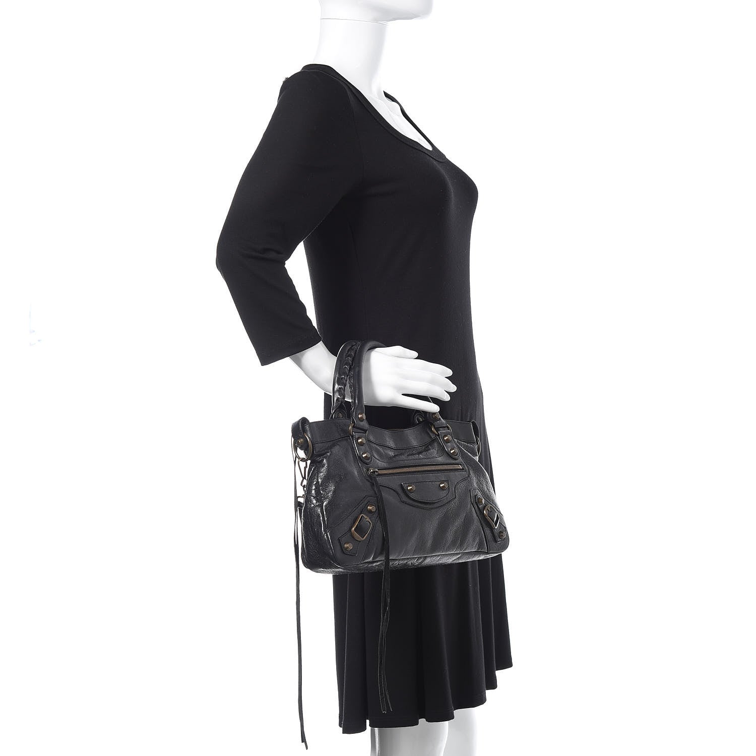 Balenciaga Chevre Classic Hardware First Black 2 of 12