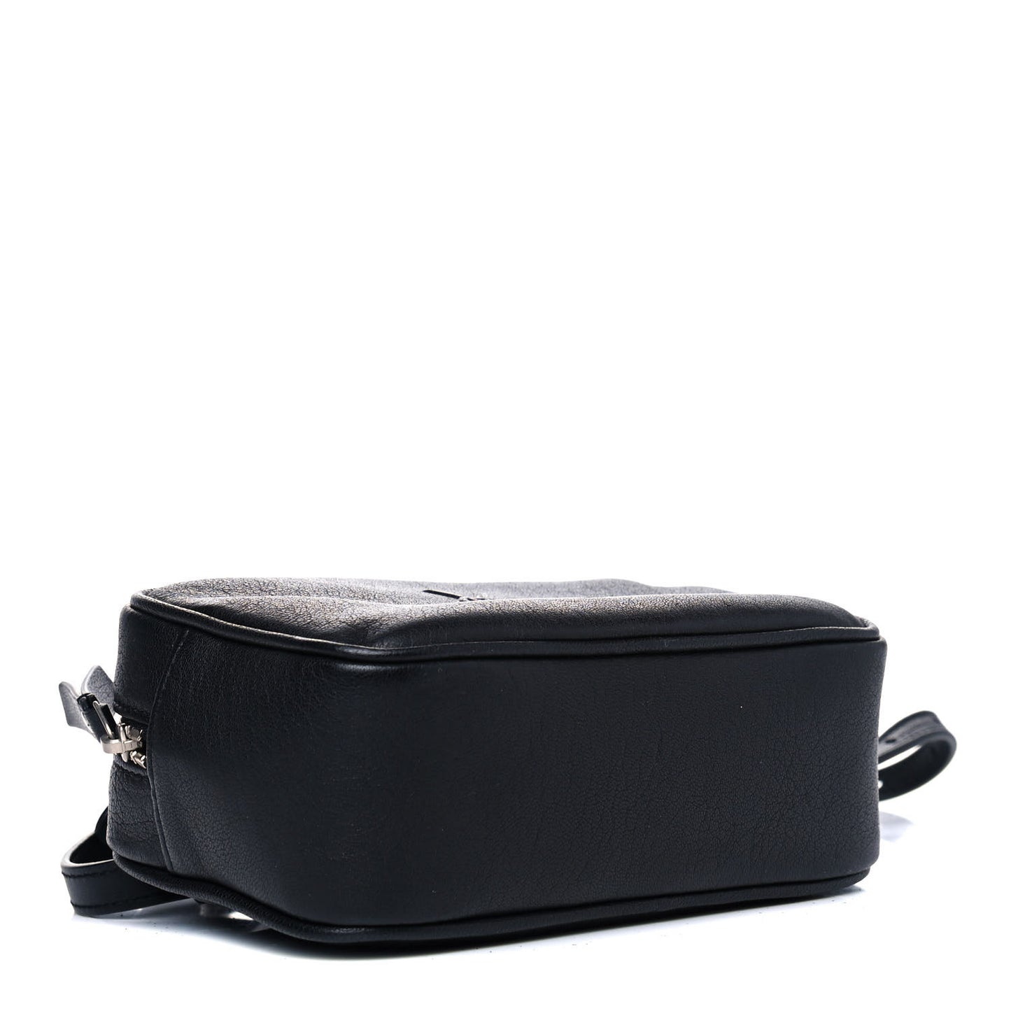 Lambskin Monogram Lou Belt Bag Black