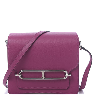 Hermes Evercolor Mini Sac Roulis Rose Pourpre 1 of 10