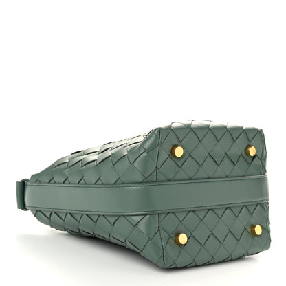 Bottega Veneta Calfskin Nappa Intrecciato Candy Wallace Aloe 4 of 10