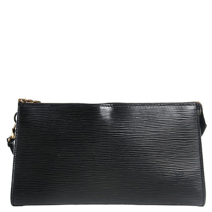 Louis Vuitton Epi Pochette Accessories 24 Black 1 of 7
