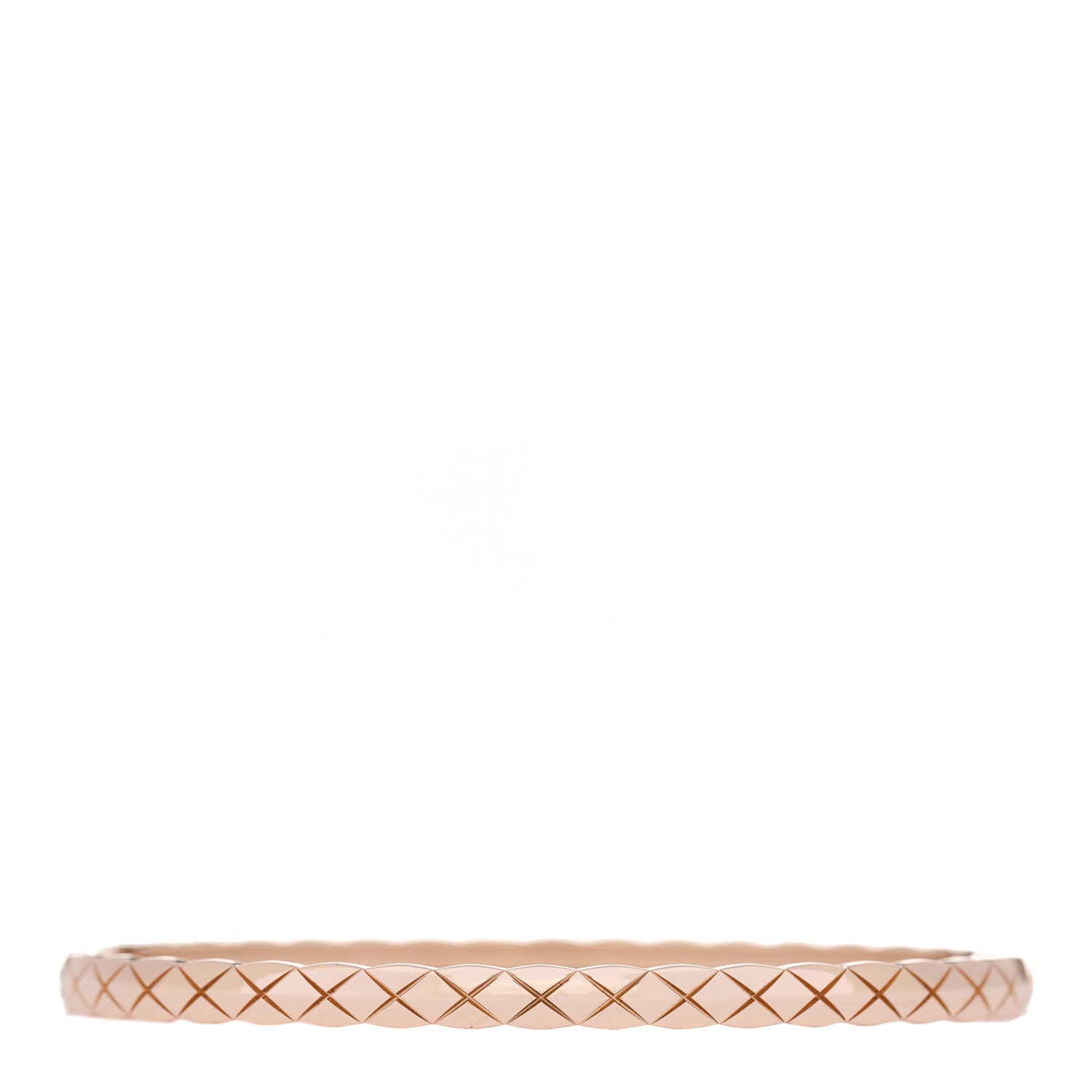 Chanel 18K Beige Gold Mini Coco Crush Bangle Bracelet S 3 of 4